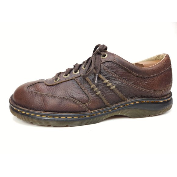 Dr Martens Dawes Brown Leather Air Wair Shoes Size 12 main image 9